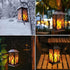 Solar Lantern Outdoor, Garden Hanging Lantern- PVC Waterproof 3 LED Flickering Flameless Candle Decorative Lights for Table,Outdoor,Party, 00-1, C...