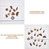 SUPERFINDINGS Wood DIY Earring Making Kit including 40pcs Saddle Brown Walnut Wood Drop Pendants Oblate Teardrop Links Connectors 100pcs Brass Jum...