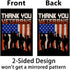 Nepnuser Thank You Veterans Garden Flag Honoring All Who Served Party Decoration American Patriotic Double Sided Yard Outdoor Decor...
