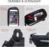 Bike Bag for Front Frame Bicycle Bag Waterproof Bike Phone Mount Top Tube Bag Bike Phone Case Holder Accessories Cycling Pouch Handlebar Bag with ...