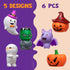 JOYIN 6 Pcs Halloween Light-Up Bath Toys ,Halloween Theme Toys Flashing LED Light Floating Bathtub Toys for Baby,Toddler Water Tub Games Swimming ...