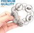 E BAVITE Magnetic Hooks, 100 LB?45KG? Heavy Duty Magnetic Hooks with Countersunk Hole Eyebolt, Perfect for Home, Kitchen, Workplace, Office and Ga...