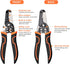 Wire Stripper Crimper Pliers Set for AWG 10-22, 2 PCs Wire Stripping Crimping Tool, Wire Strippers with Wire Cutter for Stripping Solid Wires, Cri...
