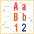 134 Pcs 5 Inch Bulletin Board Letters Colorful Alphabet Letters Numbers and Punctuation Cutouts Letters for Bulletin Board Wall Set for Display Bo...