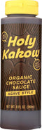 Holy Kakow Organic Chocolate Sauce - Chocolate Syrup, Organic, Sugar Free, Sweetened with Agave, Real Food Ingredients, Specific Flavor - 8oz, 1-P...