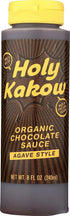 Holy Kakow Organic Chocolate Sauce - Chocolate Syrup, Organic, Sugar Free, Sweetened with Agave, Real Food Ingredients, Specific Flavor - 8oz, 1-P...