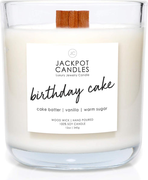 Jackpot Candles Birthday Cake Candle with Ring Inside (Surprise Jewelry Valued at $15 to $5,000) Ring Size 7...