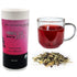 Organic Loose Leaf Tea Hibiscus Herbal Tea Zest. Organic Hibiscus Flowers, Lemongrass, Green Rooibos, Licorice Root, Orange Peel and Lemon Essenti...