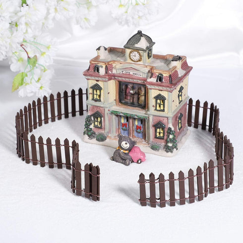 Miniature Fence Mini Fence Christmas Tree Fence Picket Fence...