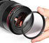 55mm Close-Up Filter Set (+1, 2, 4 and +10 Diopters) Magnification Kit for Sony Alpha a7, Alpha a7 II, Alpha a7 III Camera with 28-70mm Lens, a660...