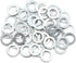 X AUTOHAUX 50pcs Engine Oil Crush Washers Drain Plug Gaskets 12mm ID. 19.7mm OD. for Car...
