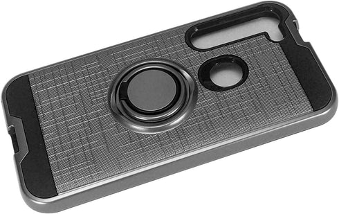 for Motorola Moto G Stylus XT2043, Moto G Power XT2041 (2020 Version) - Hybrid Phone Case w/Ring Stand - RS2 Gray...