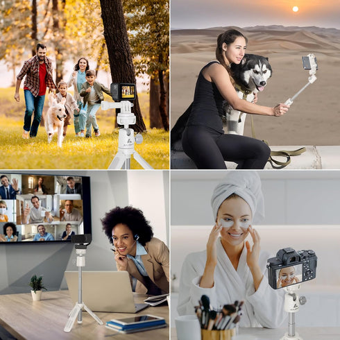 Extendtable Selfie Stick Tripod for Gopro & Cell Phone & Camera, Mini Tripod with Gopro Adapter & Phone Holder, Portable Vlog Travel Selfie Phone ...