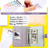 3D Starring Sky Budget Binder A6 Planner Money Saver with Zipper Cash Envelopes Sheet and Stickers for Budgeting -004PP...