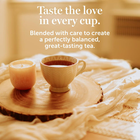 Red Rose Sweet Temptations Dessert Tea Strawberry Cheesecake, Zero Carbs, Zero Sugar Bursting with Flavor Caffeine-Free Delicious Beverage Herbal ...