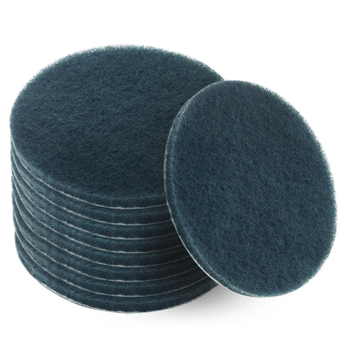 Auniwaig 1200-Grits 7 Inch Scrubber Scouring Pads Flocking Scuff Pads-Multipurpose, Drill Scuffing Disc Hoop and Loop Surface Conditioning Disc Gr...