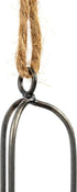Creative Co-Op Small Hanging Metal & Glass Test Tube Vase...