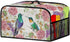 TODIYADDU Hummingbird Floral Slow Cooker Cover for Women Trendy Air Fryer Cover Dust Cover with Storage Pocket and Handle Portable Slow Cooker Car...
