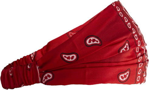 CoverYourHair Paisley Bandana Headbands-5 PC with Wire Headband-Hair Accessories-Christmas Gifts...