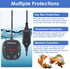 Mini Aquarium Heater Adjustable 25W Submersible Fish Tank Heater with LED Digital Display, Turtle Tank Heater Small Aquarium Heater, Ideal for 2-5...