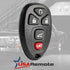 Key Fob Keyless Entry Remote with Ignition Key fits Chevy Suburban Tahoe Traverse/GMC Acadia Yukon/Cadillac Escalade SRX/Buick Enclave/Saturn Outl...