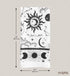 Karma Gifts KA101944 Black And White Boho Tea Towel,Cotton, Octopus 18" x 22"...