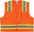 Ergodyne - 24069 GloWear 8248Z ANSI Two-Tone Surveyors Reflective Safety Vest, Orange, 4XL/5XL...