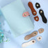 COMNICO 8 Pack Leather Snap Buckles, Sew on Purse Tab Closures Bag Buckle Fasteners DIY Craft Sewing Accessories for Wallet Shoulder Bag Handbag P...