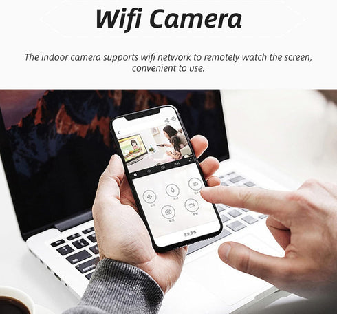 Jectse Home Security Camera, 1080P HD Indoor Outdoor Security Camera with Night Vision, Two Way Audio, Wireless WiFi Camera Baby Camera for Home, ...