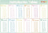 Multiplication Dry Erase Board for Kids: Times Tables, Math Multiplication Chart, Multiplication Learning Tools for School Supply & Homeschool...
