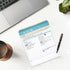 To Do List Notepad, Spiral Bound Undated Daily Planner, 52 Sheets 8.5" X 10.5" Tear Off Task Planning Pad with Checklist, For Work Office Home...