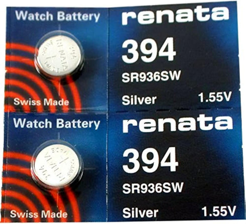 #394 Renata Watch Batteries 2Pcs...