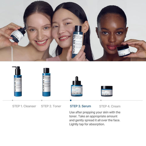 SOME BY MI Renewed Beta-Panthenol Repair Serum - 1.01Oz, 30ml – Rebuilding Skin Barrier with Beta-Sitosterol and Panthenol – Daily Face Serum for ...