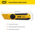 XW Fixed-Blade Utility Knife, Non-Retractable Heavy Duty Drywall Cutter, Extra 10 Blades Included,2-Pack...