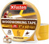 XFasten Double Sided Woodworking Tape 1-inch 180-Feet Total 3-Pack Double Stick Tape for Router Templates for Woodworking Tools; Wood Crafter Doub...