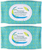 Epielle Personal Cleansing Wipes | Natural Ingredients | Flushable Wet Wipes | Travel Size, Daily Use | 2 Pack | Korean Skincare...