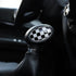 TOMALL Car Gear Shift Knob Cover Compatible with Mini Cooper/Cooper S Clubman F54 F56 Hardtop F55 Hardtop 4-Door Convertible F57 Auto Shift Gear C...