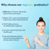 Probiotics for Women and Men, 300 Billion CFU Probiotics from 12 Strains Probiotic, Organic Prebiotics Blend, Shelf Stable Probiotic Supplement fo...