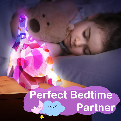 Goodyking Paint Your Own Lie Cat Lamp Kit, DIY Cat Crafts Night Light, Arts & Crafts for Kids Ages 8-12, Painting Kit for Girls Boys Age 4 5 6 7 8...