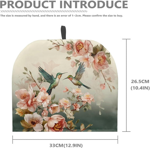 Hummingbird Tea Cosy for Teapot Cozies Insulated Tea Cozy Portable Kettle Cover Breakfast Pot Cosies for Home Kitchen Office Holiday Party...
