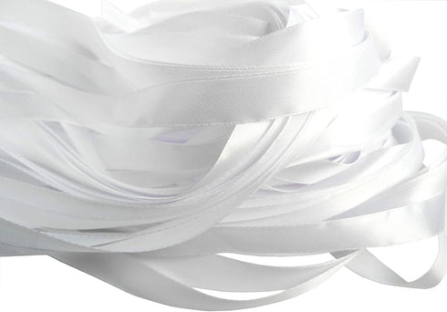 50PCS Ribbon Wands with Triple Ribbon and Silver Bell Party Wand Party Favors Streamers Ribbon Sticks Magic Fairy Wands for Wedding Decors...