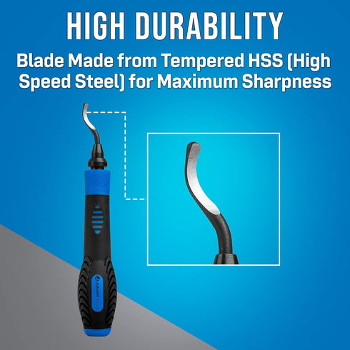 Jonard Tools DB-5 Rapid Microduct Deburring Tool, for Microducts, Brass, Steel, Aluminum, Copper, or PVC Pipes and 3D Printed Parts...