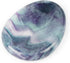 Artistone Rainbow Fluorite Crystal Chakra Thumb Worry Stone Teardrop Reiki Healing Stone Pocket Palm Stones for Anxiety Stress Relief Meditation T...