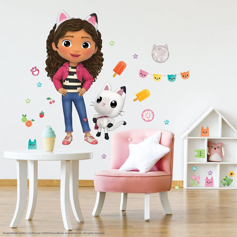 DreamWorks Gabby's Dollhouse Character Giant Wall Decals by RoomMates, RMK5453GM...