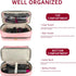Double-Layer Portable Waterproof Travel Carrying Case for Shark Flexstyle Styler/Hair Dryer/Dyson Airwrap and Hair Styler Attachments, Bag Only (P...