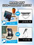 Cell Phone Stand for Desk: 3 Pack Back to School Supplies Gifts for Teens Boys Girls Kids Thumbs Up Lazy Phone Holder for iPhone Birthday Gift for...