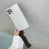 for iPhone 15 Creative Cute High Imitation Spoof Fun Silicone Kitchen Knife Anti-drop Protection Phone Case,White...