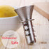 Best Utensils Stainless Steel Manual Lemon Juicer, Reamer 18/8 Stainless Steel, Hand Citrus Juicer and Lemon Pourer...