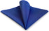 S&W SHLAX&WING Pocket Squares for Men Royal Blue Solid Color for Mens Suits...