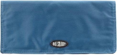 Big Skinny Women's Executive Bi-Fold Checkbook Slim Wallet, Holds Up to 40 Cards...